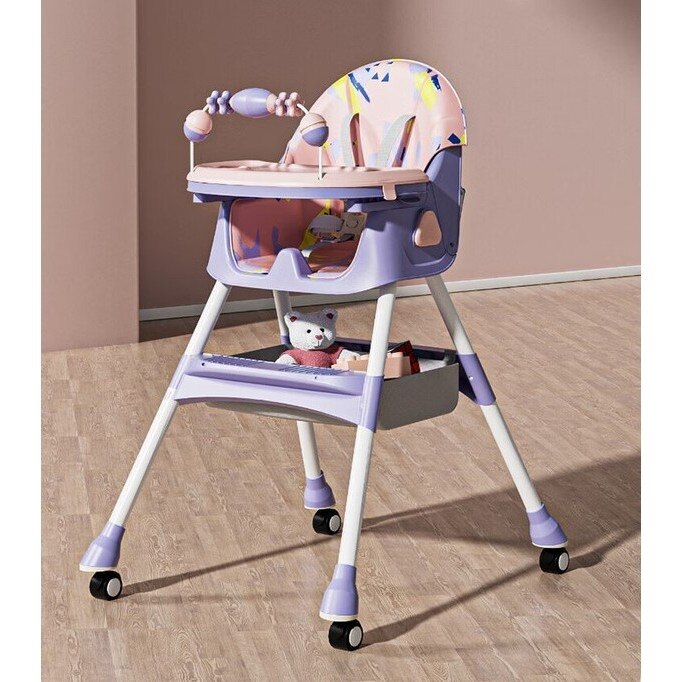 Vista 2 de COMEDOR CON BARRA DE JUEGOS+PLATO - COLOR: AZUL